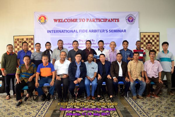 2017 INDONESIA FIDE Arbiters Seminar