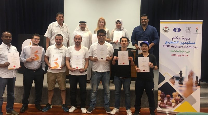 2019-April-Dubai-FIDE Arbiters Seminar-01