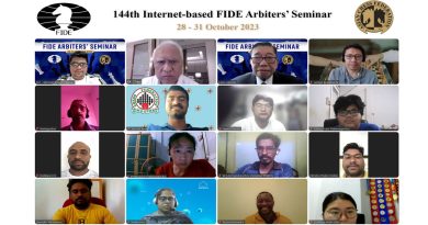 144th Internet-based FIDE Arbiters’ Seminar (Asian Chess Federation) – Report