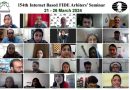 154th Internet-based FIDE Arbiters’ Seminar (IRI) – Report