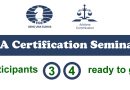 International Arbiter Certification Seminar – 3rd and 4th IA Seminars are ready to go!!