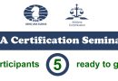 International Arbiter Certification Seminar – 5th IA Seminar is ready to go!!