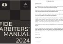 FIDE Arbiters’ Commission releases a new edition of the FIDE Arbiters’ Manual 2024