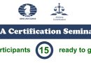 International Arbiter Certification Seminars – 15th IA Seminar is ready to go!!