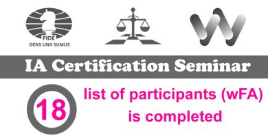 Special Edition of the IA Seminar for WOMEN only – List of Participants! The Registration is closed!