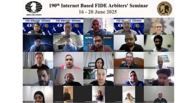 190th Internet-based FIDE Arbiters’ Seminar (Asian Chess Federation) – Report