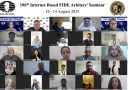196th Internet-based FIDE Arbiters’ Seminar (Asian Chess Federation) – Report