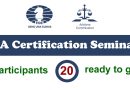International Arbiter Certification Seminars – 20th IA Seminar is ready to go!!
