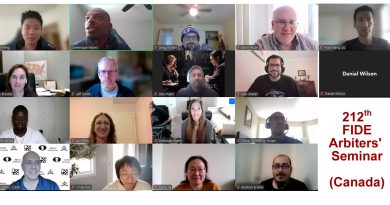 212th Internet-based FIDE Arbiters’ Seminar (CAN) – Report