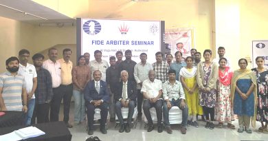 FIDE Arbiters’ Seminar in Hyderabad, Telangana (India) – Report