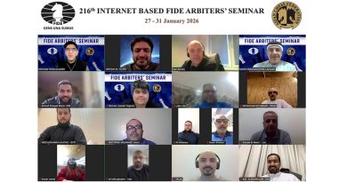 216th Internet-based FIDE Arbiters’ Seminar (Asian Chess Federation) – Report