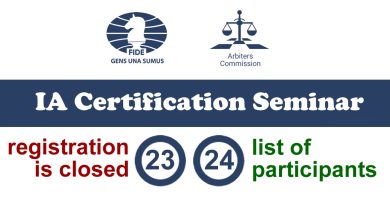 23rd and 24th IA Seminar are ready to go!! List of participants!