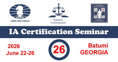 26th IA Seminars in Batumi (Georgia)!