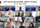 224th Internet-based FIDE Arbiters’ Seminar (Asian Chess Federation) – Report