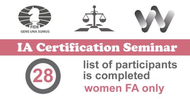 Special Edition of the 28th IA Seminar for WOMEN only – List of Participants! The Registration is closed!