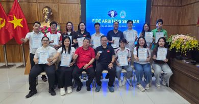 FIDE Arbiters’ Seminar in Quang Ninh Province (VIE) – Report
