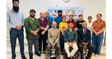 FIDE Arbiters’ Seminar in Jammu (IND) – Report